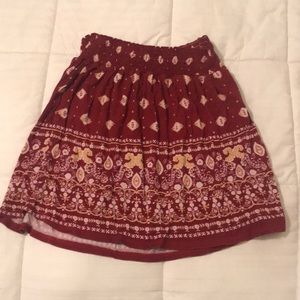 LA Hearts skirt
